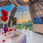 Glamping Experiencia Burbuja Con Jacuzzi Privado, Piscina Y Vistas Al Mar *