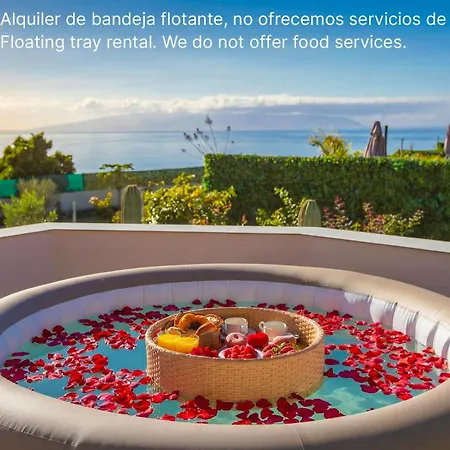 Luksusowy namiot Experiencia Burbuja Con Jacuzzi Privado, Piscina Y Vistas Al Mar Guía de Isora