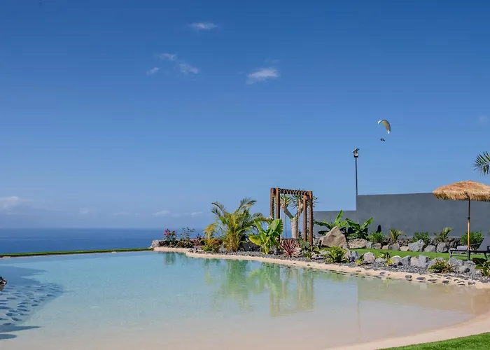 Experiencia Burbuja Con Jacuzzi Privado, Piscina Y Vistas Al Mar Tente de luxe Guía de Isora