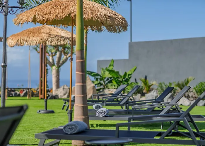 Experiencia Burbuja Con Jacuzzi Privado, Piscina Y Vistas Al Mar Tente de luxe Guía de Isora