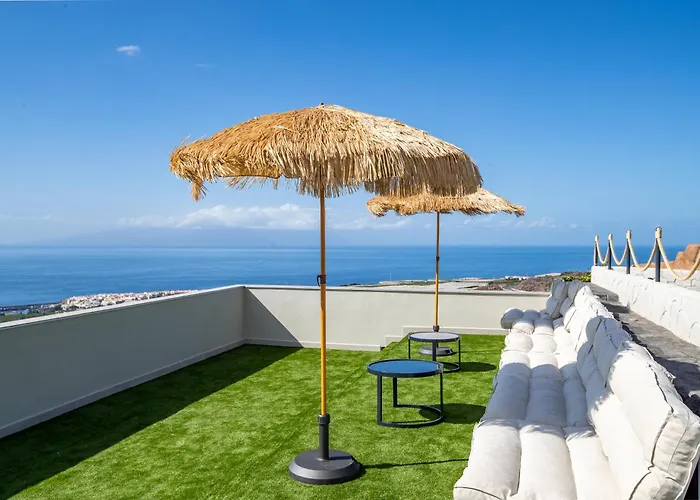 Experiencia Burbuja Con Jacuzzi Privado, Piscina Y Vistas Al Mar Guía de Isora