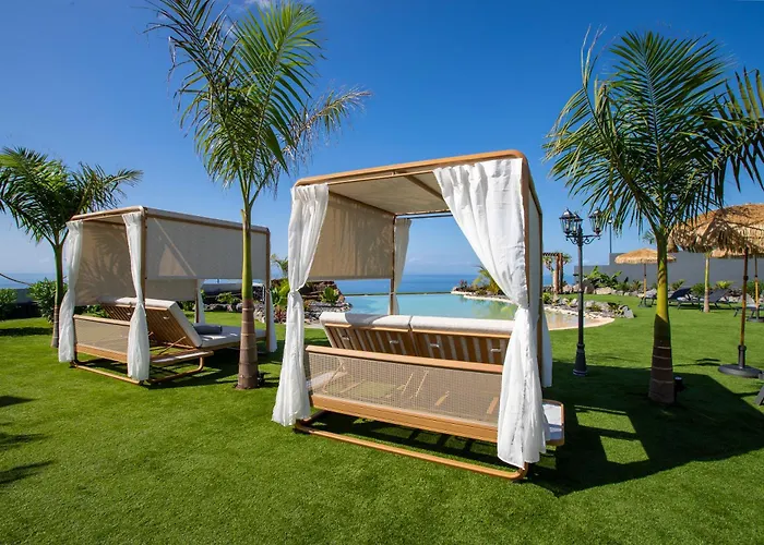 Tente de luxe Experiencia Burbuja Con Jacuzzi Privado, Piscina Y Vistas Al Mar Guía de Isora